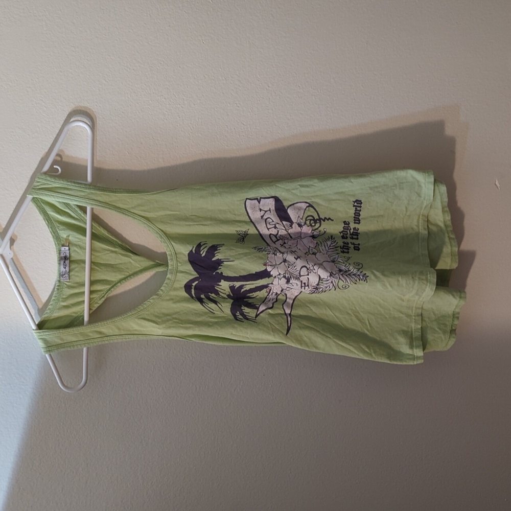 Ed Hardy Twist-Back Tank Small Vintage